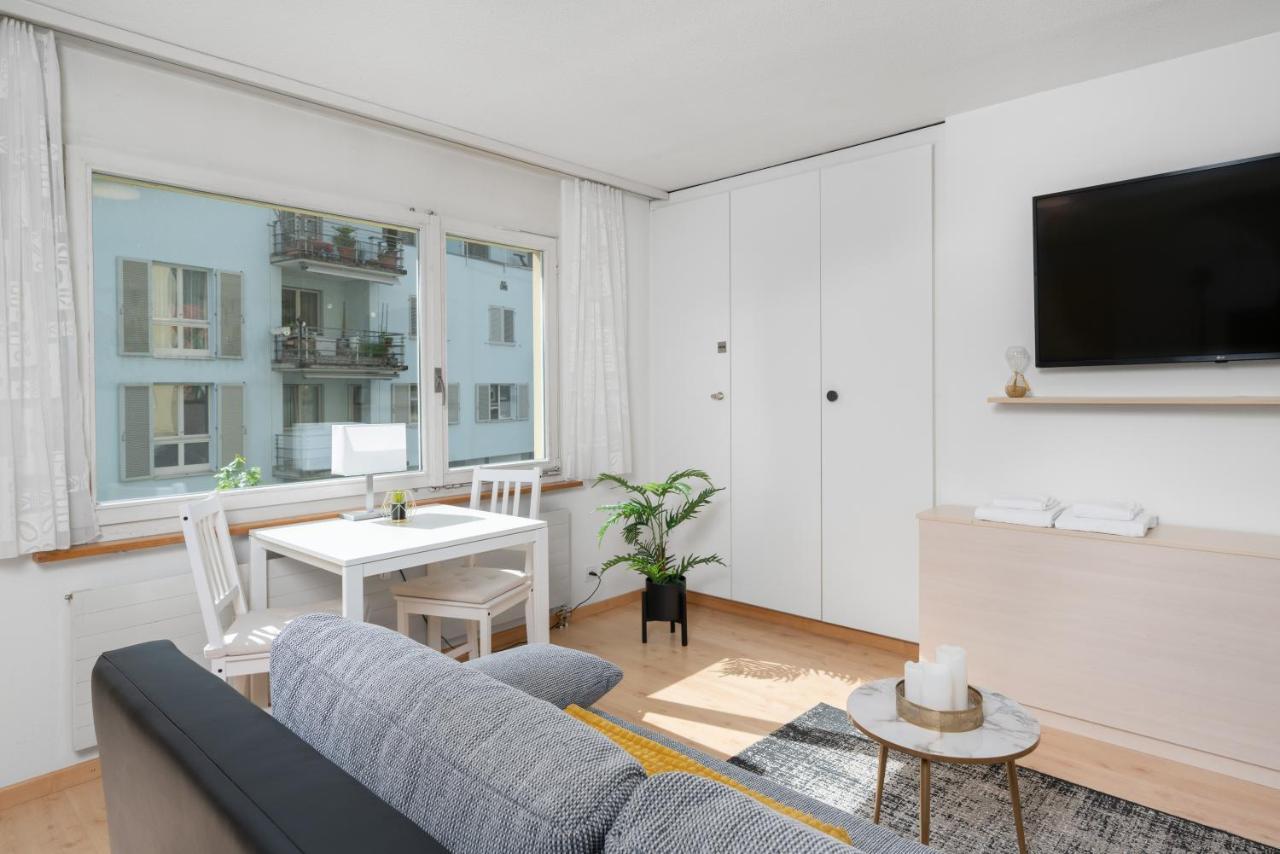 City Studio In Interlaken Mit Parkplatz Eksteriør billede